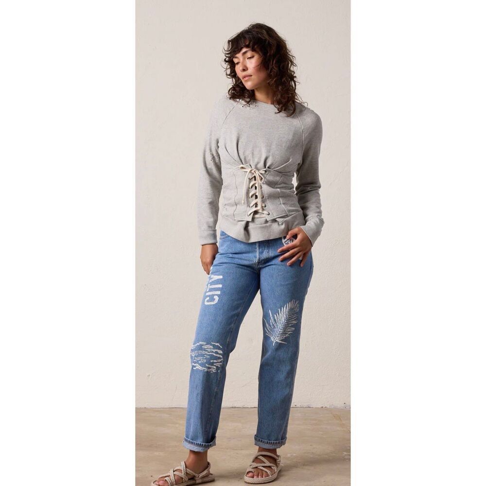NSF Owen Mid Rise Slim Straight Surf City Jean NWT Size 31